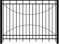 Сварной забор арт 17