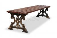 Банкетка чугунная Ампир