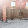 Сварные ворота в Гурьевске от компании Ареан-Сибирь
